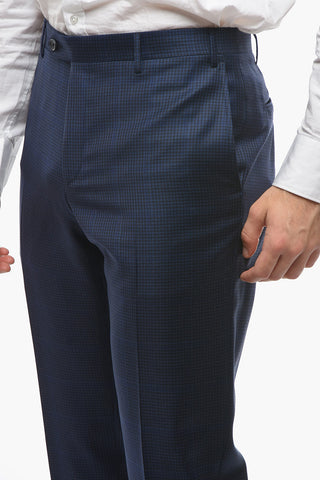 CC COLLECTION Abito 2 Bottoni RIGHT con Motivo Gingham
