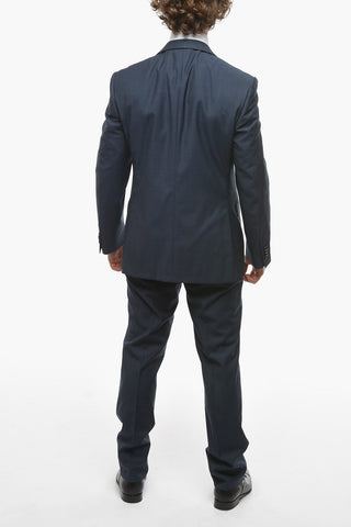 18,25 Microns Virgin-wool CEREMONY ACADEMY 3-piece Suit with Notch Lapel
