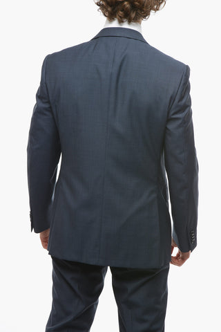 18,25 Microns Virgin-wool CEREMONY ACADEMY 3-piece Suit with Notch Lapel