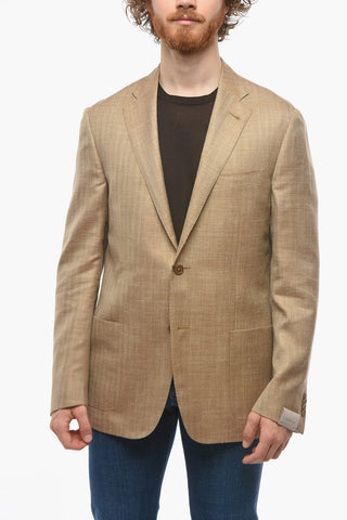 Blazer 2 Bottoni GATE in Misto Seta