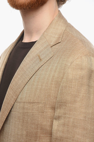 Blazer 2 Bottoni GATE in Misto Seta