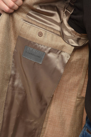 Blazer 2 Bottoni GATE in Misto Seta