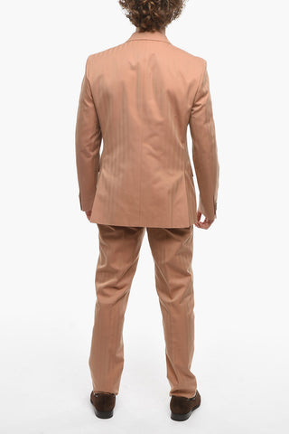 CC COLLECTION Herringbone RIGHT Suit with Flap Pockets