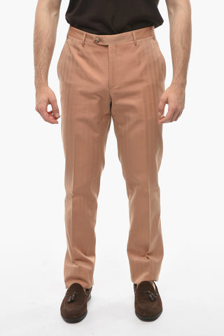 CC COLLECTION Herringbone RIGHT Suit with Flap Pockets