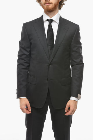 Abito MANTUA in Lana Extrafine con Tasche con Aletta