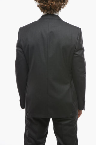 Abito MANTUA in Lana Extrafine con Tasche con Aletta