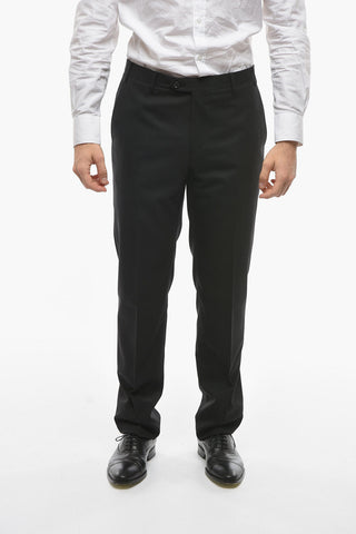 CC COLLECTION Virgin Wool Blend RIGHT Suit with Flap Pockets