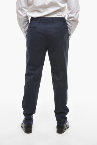 CC COLLECTION Virgin Wool RIGHT Windowpane Check Suit