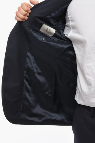 CC COLLECTION Abito in Misto Lana Vergine RIGHT con Tasche ad Aletta