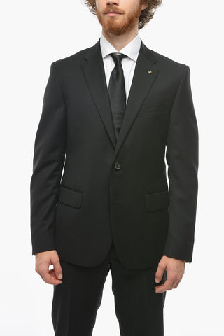 CC COLLECTION Virgin Wool RIGHT Suit with Notch Lapel