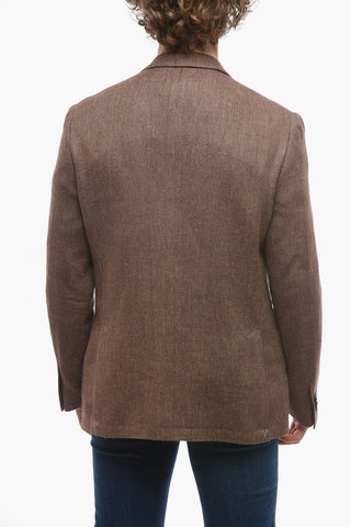 Blazer Semifoderato GATE con Motivo Bird's Eye