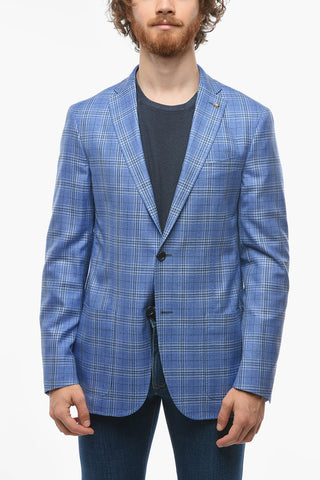 CC COLLECTION Half-lined RIGHT District Check Blazer