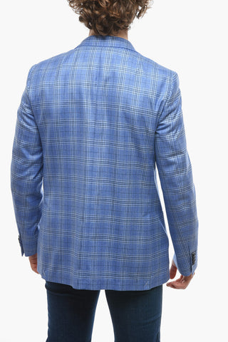 CC COLLECTION Half-lined RIGHT District Check Blazer