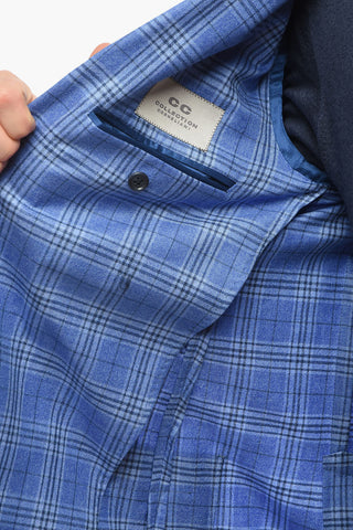 CC COLLECTION Half-lined RIGHT District Check Blazer