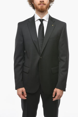 CC COLLECTION Abito Slim Fit RIGHT con Tasche ad Aletta