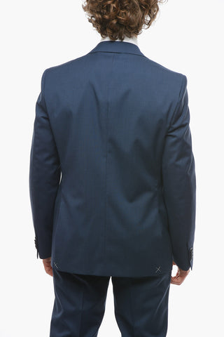 CC COLLECTION Abito 2 Bottoni RIGHT con Motivo Pin Check