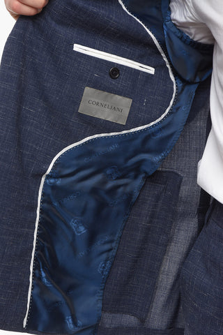 Silk-blend ACADEMY SOFT Unlined Suit with Notch Lapel