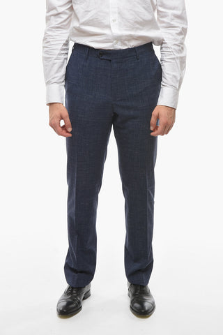 Silk-blend ACADEMY SOFT Unlined Suit with Notch Lapel