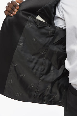 CC COLLECTION Satin Peak Lapel CERIMONIA RIGHT Suit