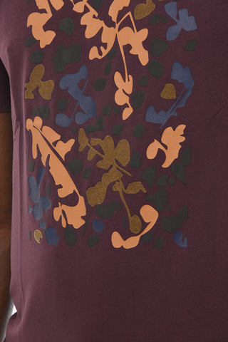 CC COLLECTION Jersey T-shirt with Floral Print
