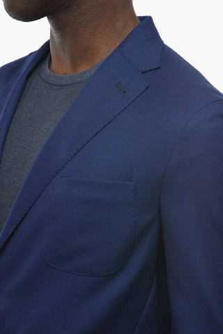 ID virgin wool IDENTITY side vents blazer drop 7R