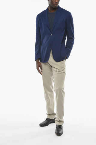 ID virgin wool IDENTITY side vents blazer drop 7R
