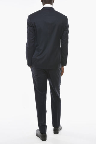 Double-breasted ACADEMY Suit with Peak Lapel
