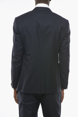 Double-breasted ACADEMY Suit with Peak Lapel