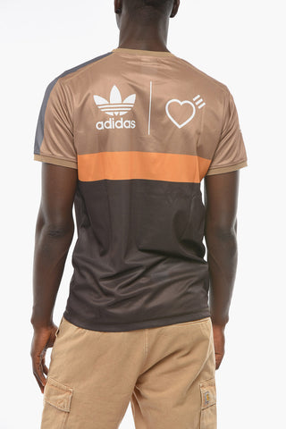 HUMAN MADE T-Shirt Girocollo Active con Logo Stampato