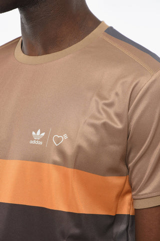 HUMAN MADE T-Shirt Girocollo Active con Logo Stampato