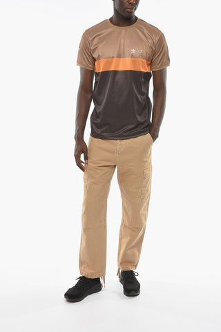 HUMAN MADE T-Shirt Girocollo Active con Logo Stampato