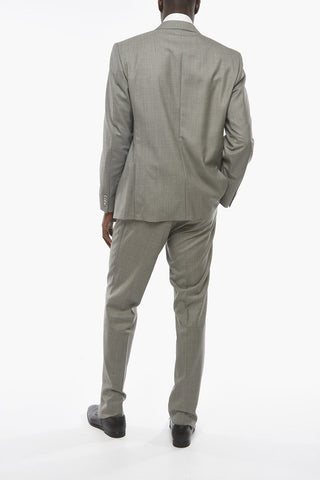CC COLLECTION SUPER 160'S Virgin-wool RIGHT Suit with Notch Lapel