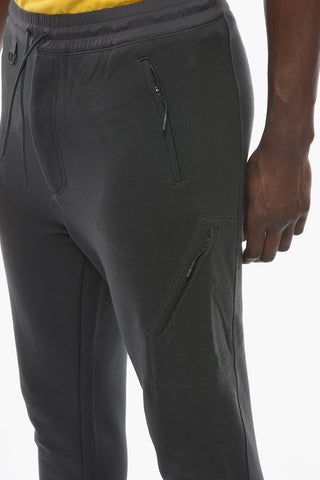 Eco-Teflon Sweatpants with Zipped Pockets