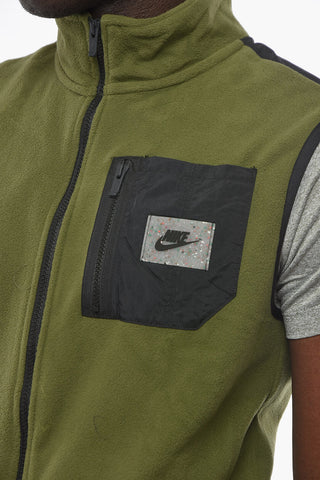 Gilet in Pile con Taschino