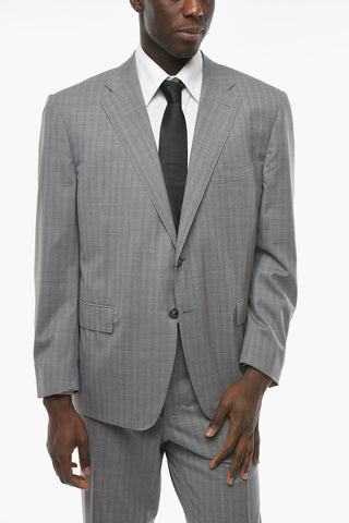 Virgin Wool MANTUA District Check Suit