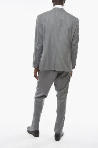 Virgin Wool MANTUA District Check Suit
