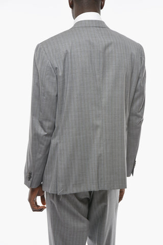 Virgin Wool MANTUA District Check Suit