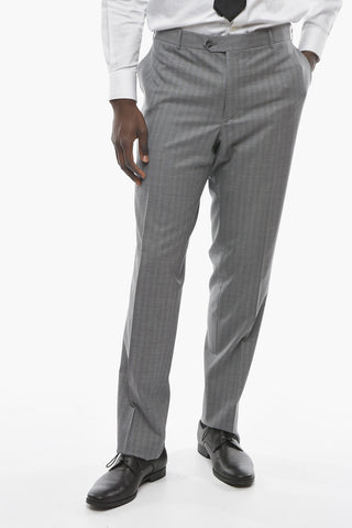Virgin Wool MANTUA District Check Suit