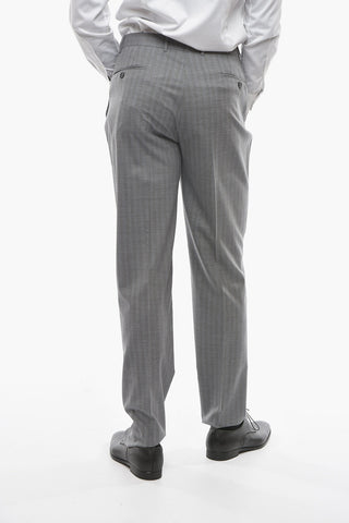 Virgin Wool MANTUA District Check Suit