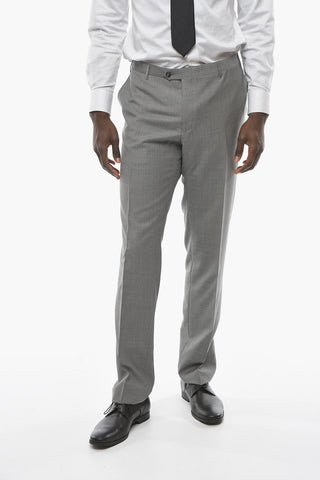 Wool Blend ACADEMY Pinstriped Suit