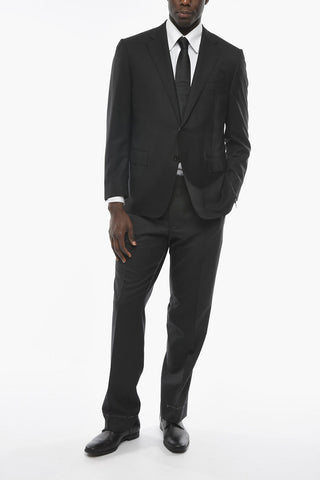 Single-Breasted Virgin Wool Blazer MANTUA