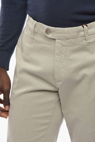 ID Pantaloni Chino in Twill di Cotone