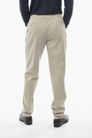 ID Pantaloni Chino in Twill di Cotone