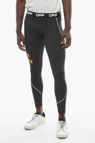 ACTIVE Printed Logo COMPRESSION Thermal Leggings