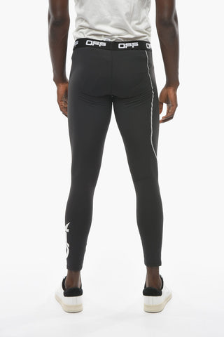 ACTIVE Printed Logo COMPRESSION Thermal Leggings