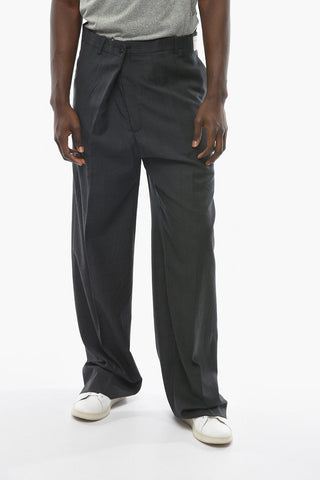 Single-pleated READY TO RENT District Check Pants