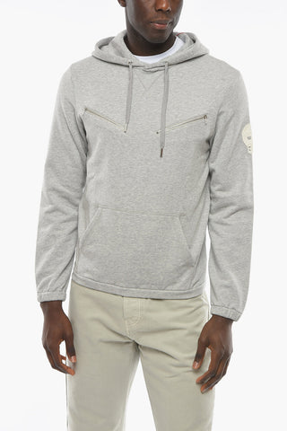 Multipocket Brushed Cotton Hoodie
