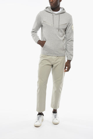 Multipocket Brushed Cotton Hoodie