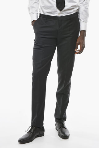 CC COLLECTION Virgin-wool CEREMONY RIGHT 3-piece Suit with Peak Lapel
