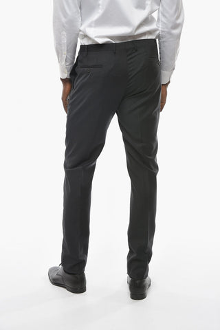 CC COLLECTION Virgin-wool CEREMONY RIGHT 3-piece Suit with Peak Lapel
